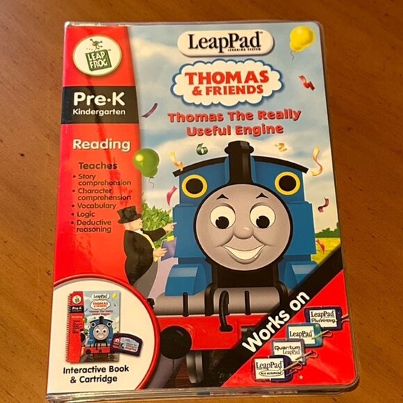 LeapFrog LeapPad Educational Game: Thomas the Really Useful Engine - Picture 1 of 6